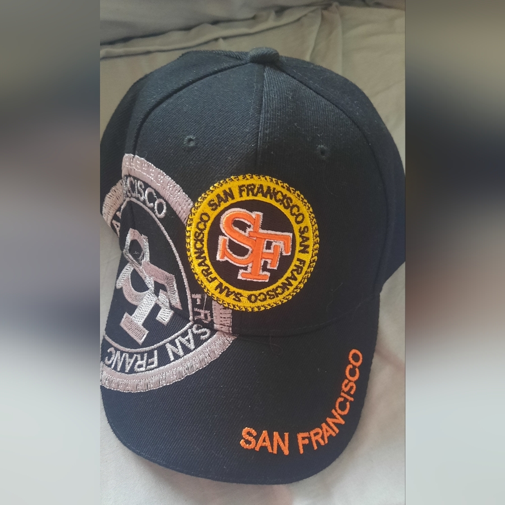 San Francisco Black Baseball Cap